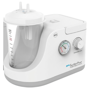 BPL Portable Phlegm Suction Pump Machine with 1L Jar