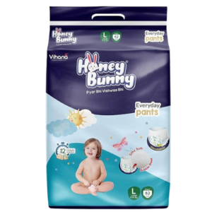 BABY DIAPERS PANTS LARGE (L)