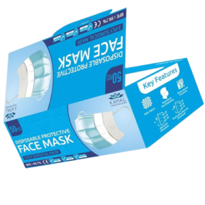 BREATHABLE FACE MASK WITH 3 LAYER