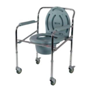 COMMODE CHAIR WITH WHEEL