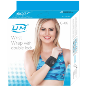WRIST WRAP WITH DOUBLE LOCK